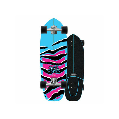 Carver Job Blue Tiger 31" Surfskate Complete - Surfskate Completes