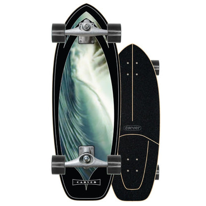 Carver Super Snapper 28" Surf Skate Complete - Surfskate Completes