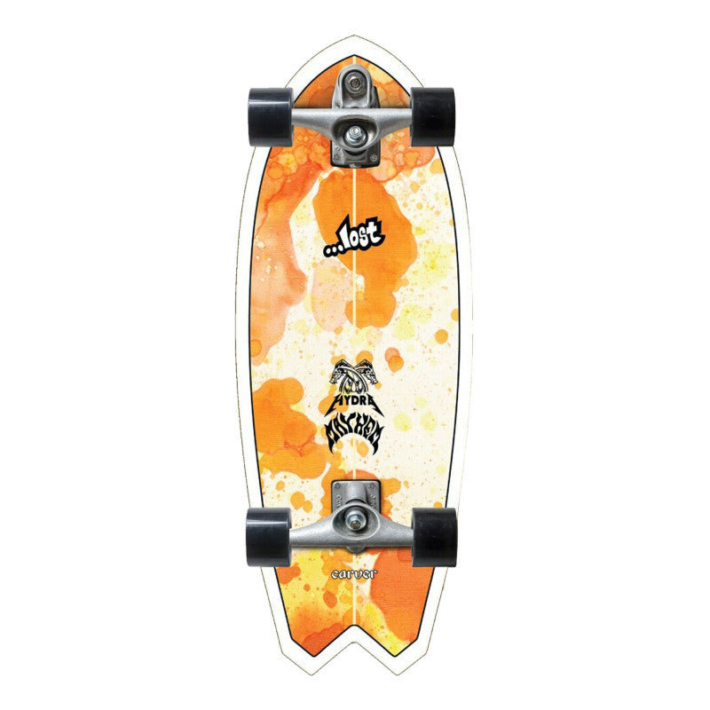 Carver X Lost Hydra 29" Surfskate Complete - Surfskate Completes