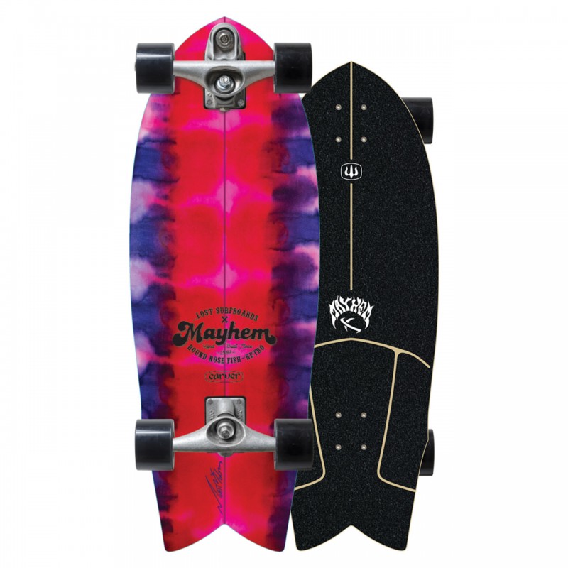Carver x Lost RNF Retro (V3) 30" Surfskate Complete - Surfskate Completes