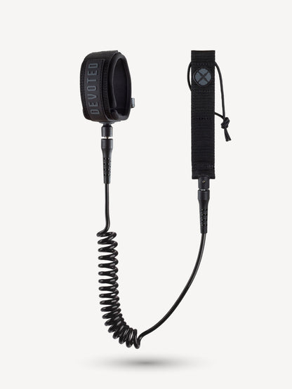 Devoted Core Series 6Ft Ankle Foil Coil Leash