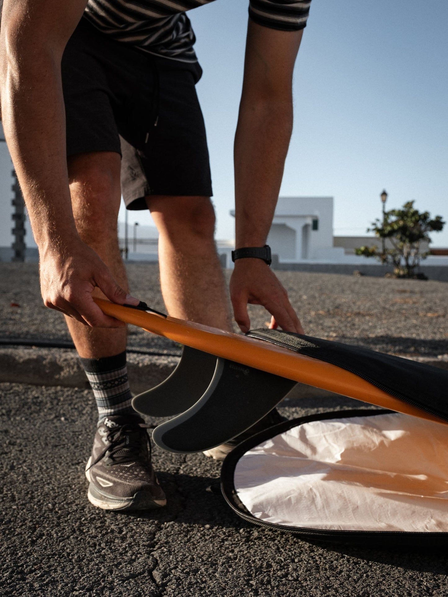 Devoted Csf Dual Tab Twin+1 Fibreglass Fin Set