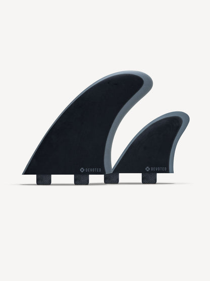 Devoted Csf Dual Tab Twin+1 Fibreglass Fin Set