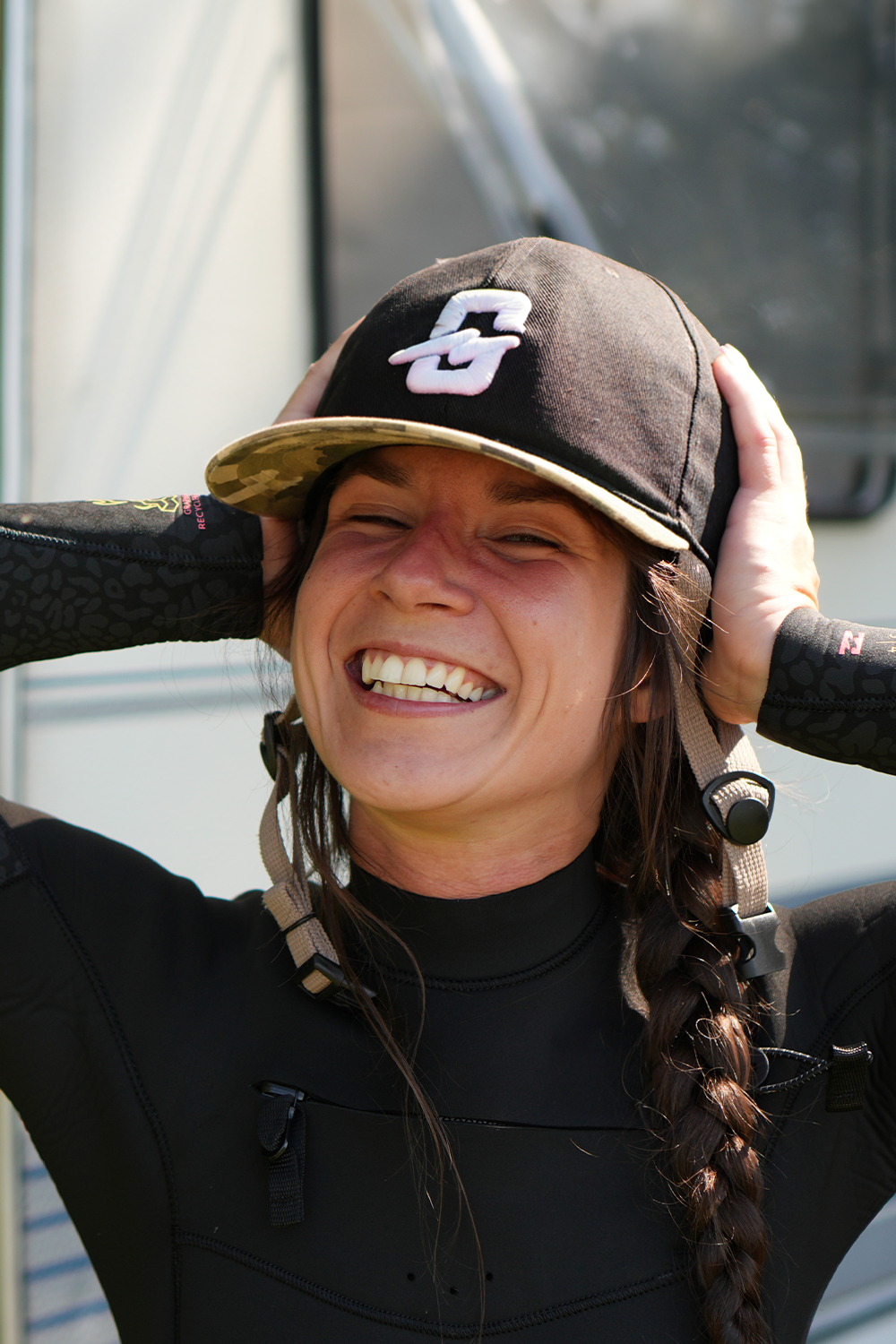 Bangproof Cap Helmet - Black / Desert Camo