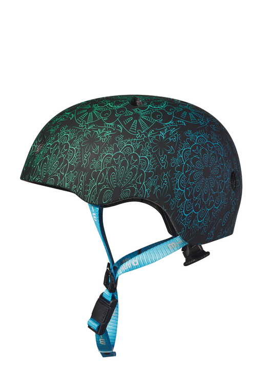 Micro Micro helmet Deluxe Mandala Green/Blue