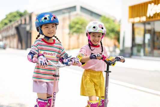 Micro Knee and Elbow Pads Doodle dot