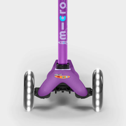 Micro Mini Micro trottinette Deluxe LED Violet