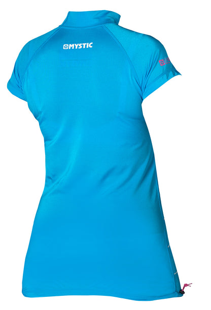 Mystic Star Rash Vest Women Capsleeve Mint