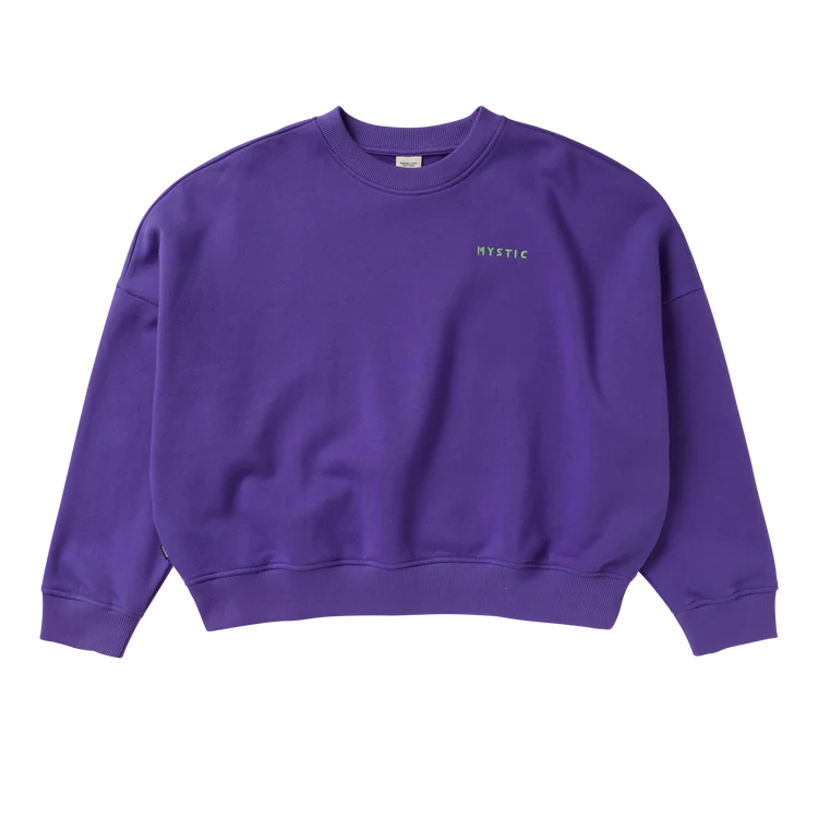 Mystic Dropped Shoulder Crew Sweat Women | Summer 24