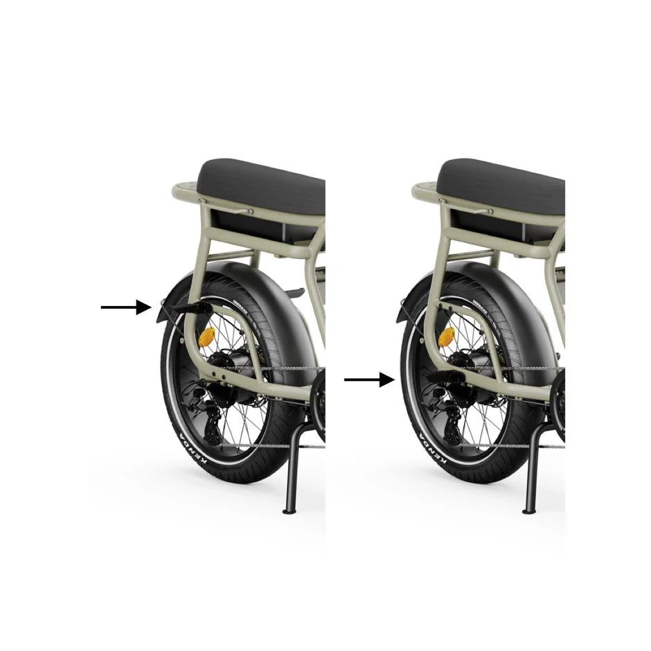 Elwing YUVY 2 Passenger Footrests