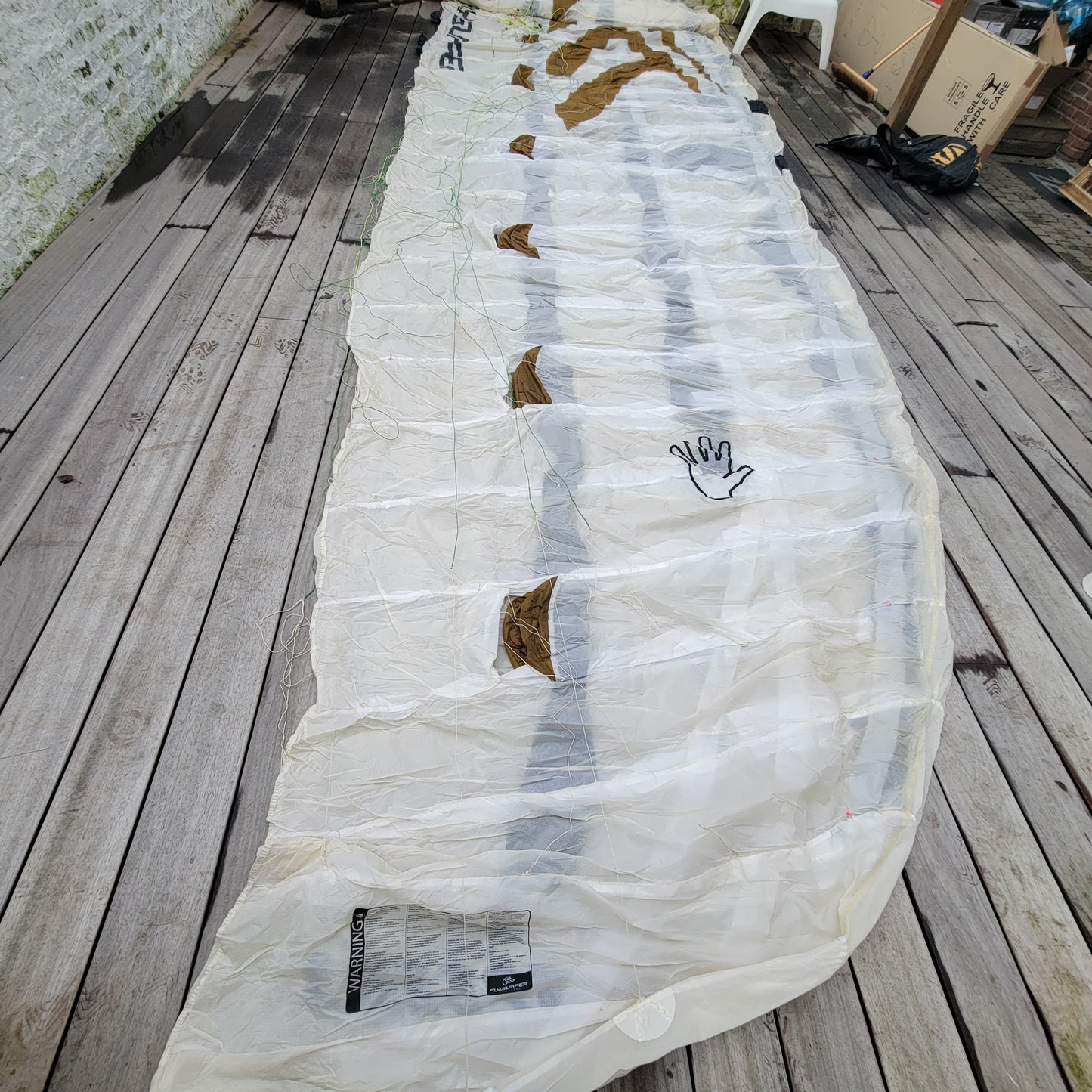 Flysurfer SPEED 3 21m DELUXE EDITION Kite w/Control Bar | USED / GRADE B