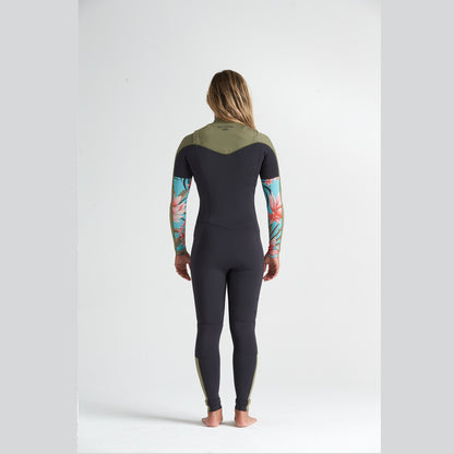 BILLABONG Salty Dayz ALOE - Chest Zip Wetsuit for Women 5/4mm - XS
