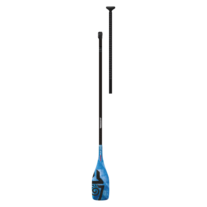 Starboard SUP 2022 Paddle LIMA TIKI TECH BLUE 29MM 2PCS ADJ CARBON S35