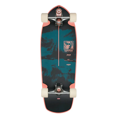 GLOBE Thumpy 30" Complete Surfskate Skateboard - Storm Cats