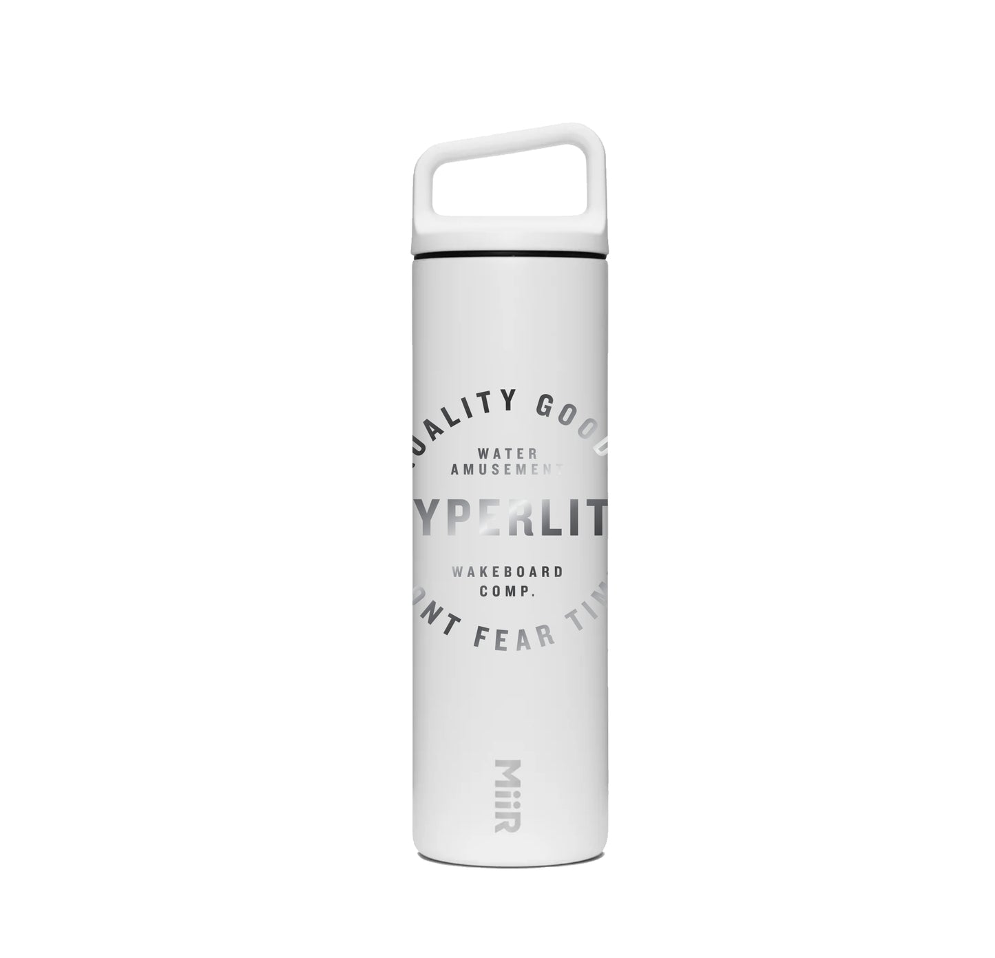 Bouteille isotherme double largeur Hyperlite 2024 de 20 oz - Blanc