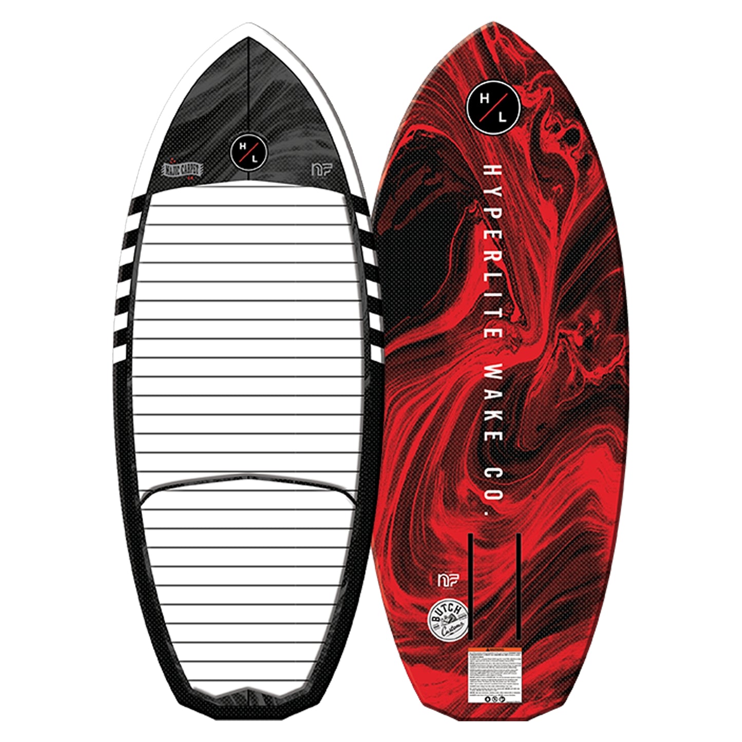 2025 Hyperlite Wake Foil Majic Karpet Board