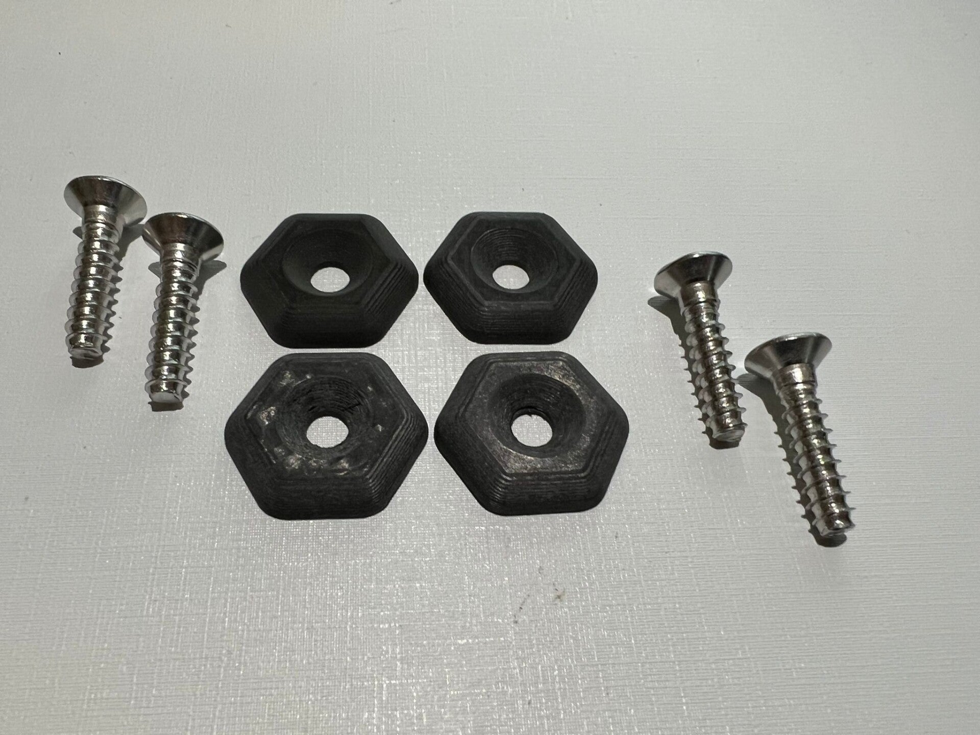 Armstrong Carbon Footstrap Hardware Set