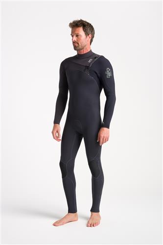 C-Skins Session 4/3 Mens Gbs Chest Zip Steamer