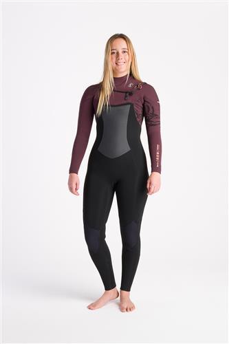 C-Skins Nuwave Rewired 5/4 Womens Gbs Chest Zip Steamer