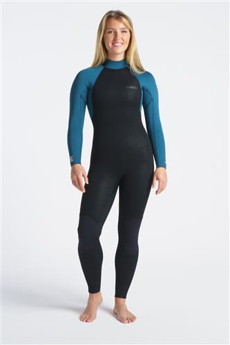 C-Skins Surflite 5/4/3 Womens Gbs Back Zip Steamer