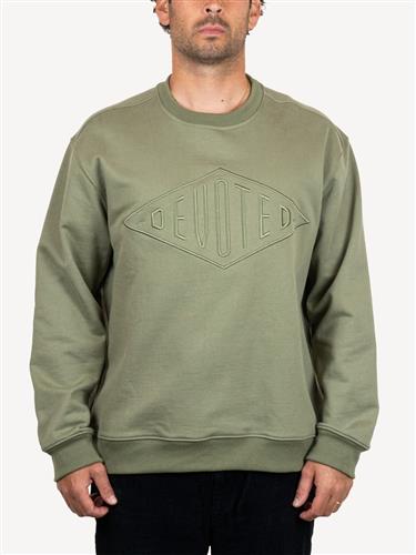 Devoted Embroided Diamond Crew 480Gr