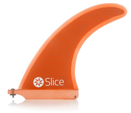 Slice Fins Slice Rtm Hexcore Us-Box Centre Fin Orange