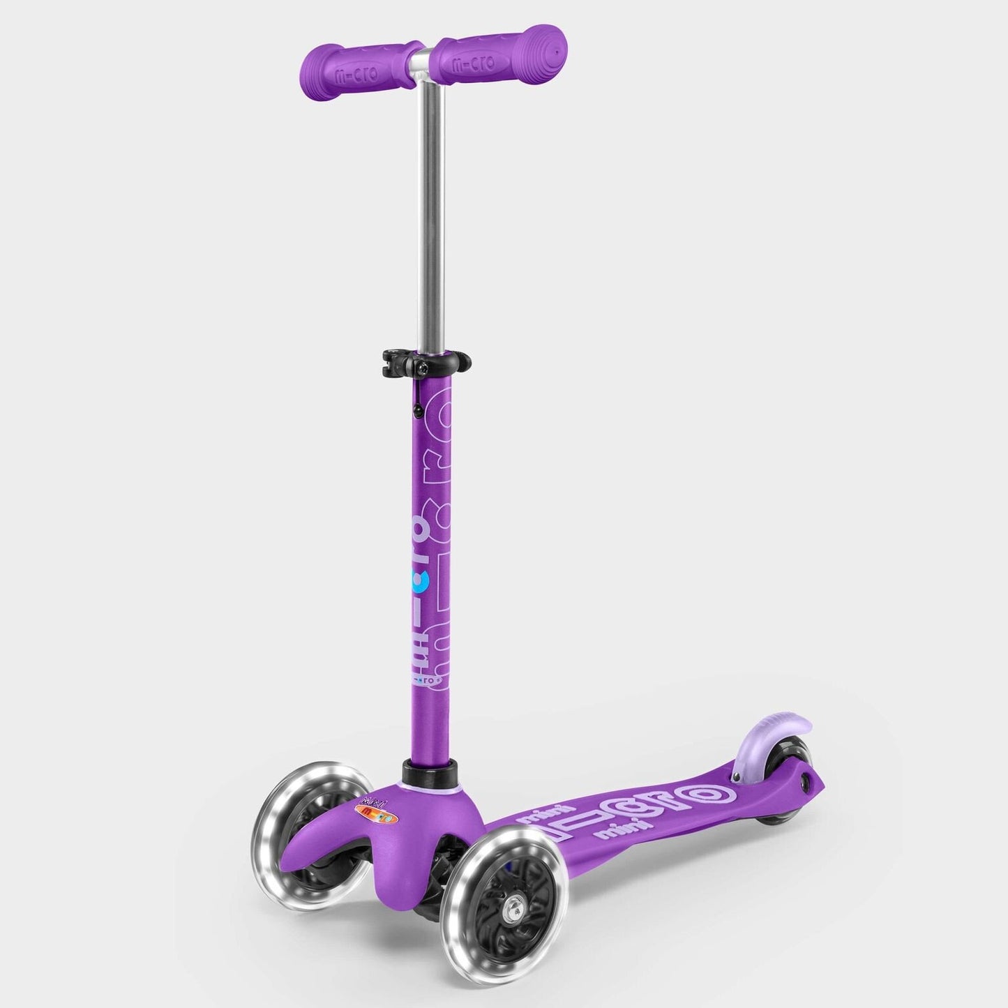 Micro Mini Micro trottinette Deluxe LED Violet