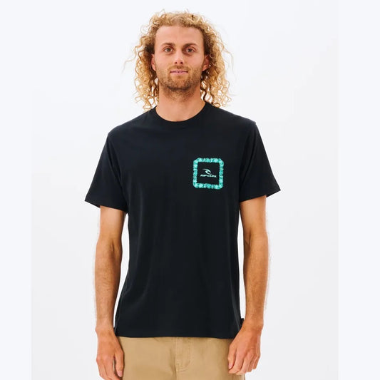 RIPCURL Medina Icon T-shirt Noir 022MTE 