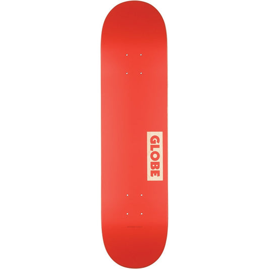 GLOBE goodstock 7.75' - Red - Deck only Skateboard