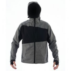 KDC Jacket Softshell Windbreak Heather Black