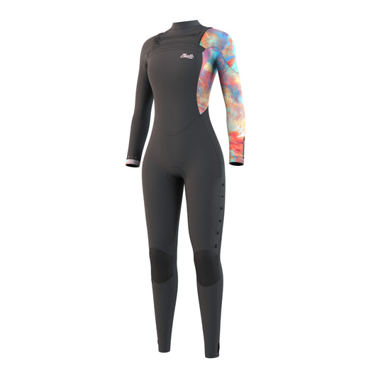 Mystic Jayde Fullsuit 3/2mm Double Fzip Women | Dark Grey