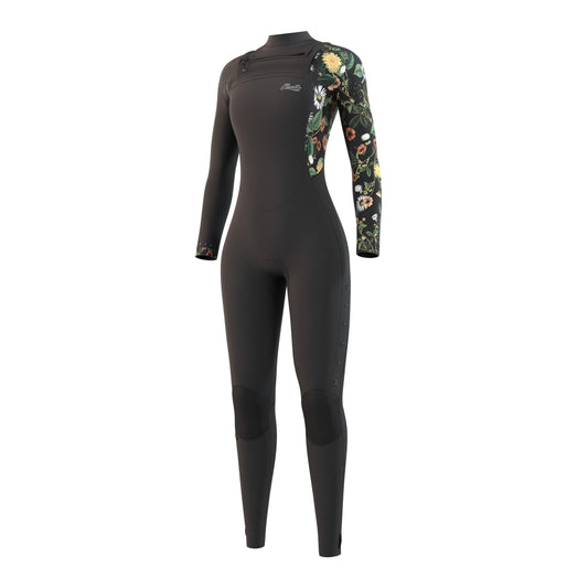 Mystic Jayde Fullsuit 4/3mm Double Fzip Women | Black