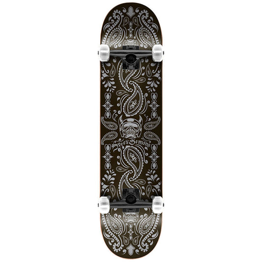 Speed Demons Bandana Complete Skateboard Black/Black 7.75 - COMPLETE