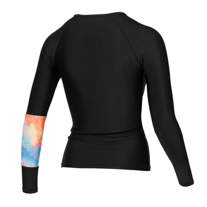 Mystic Jayde LS Rash Vest Femmes | Arc-en-ciel