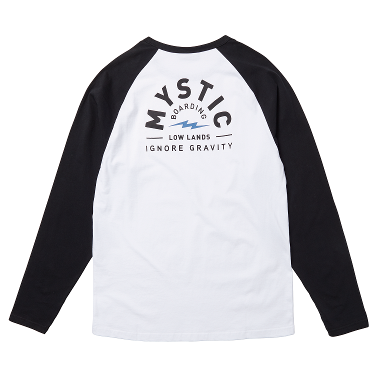 T-shirt Mystic Lowe LS - Noir / Blanc