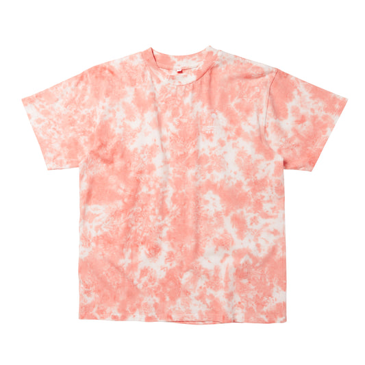Mystic Tie Dye Tee Women | Soft Coral