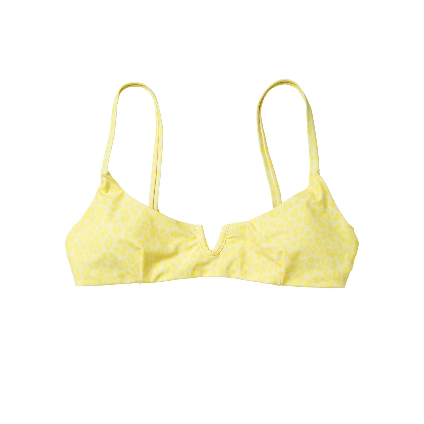 Haut de bikini hypnotisant mystique | Jaune pastel