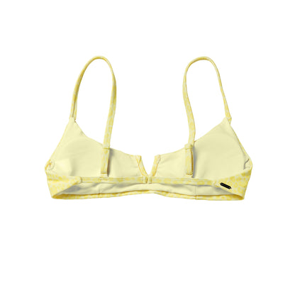 Haut de bikini hypnotisant mystique | Jaune pastel