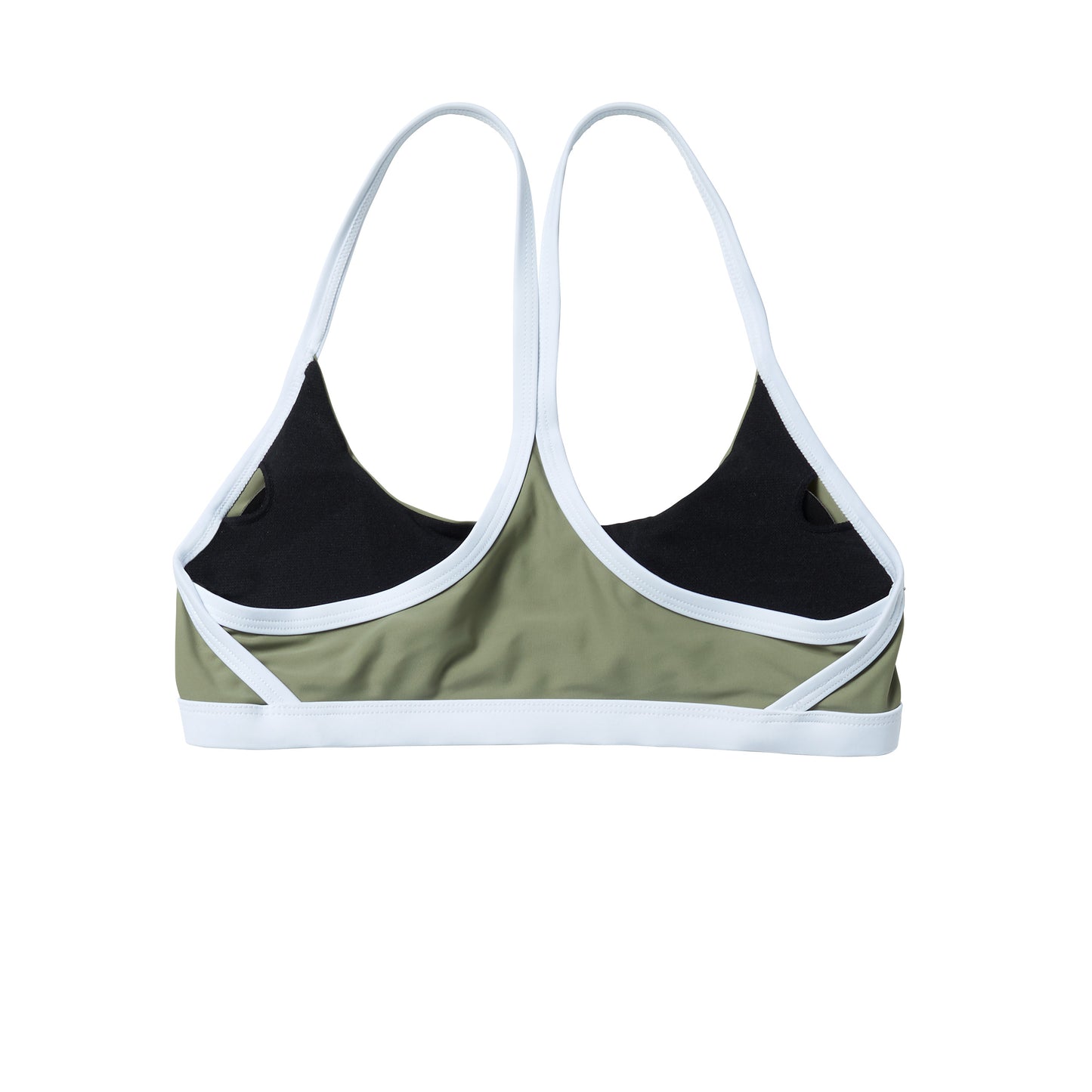 Mystic Jalou Bikini Top | Olive Green