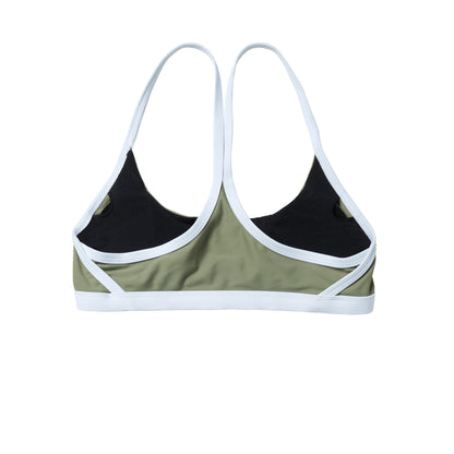 Mystic Jalou Bikini Top | Olive Green