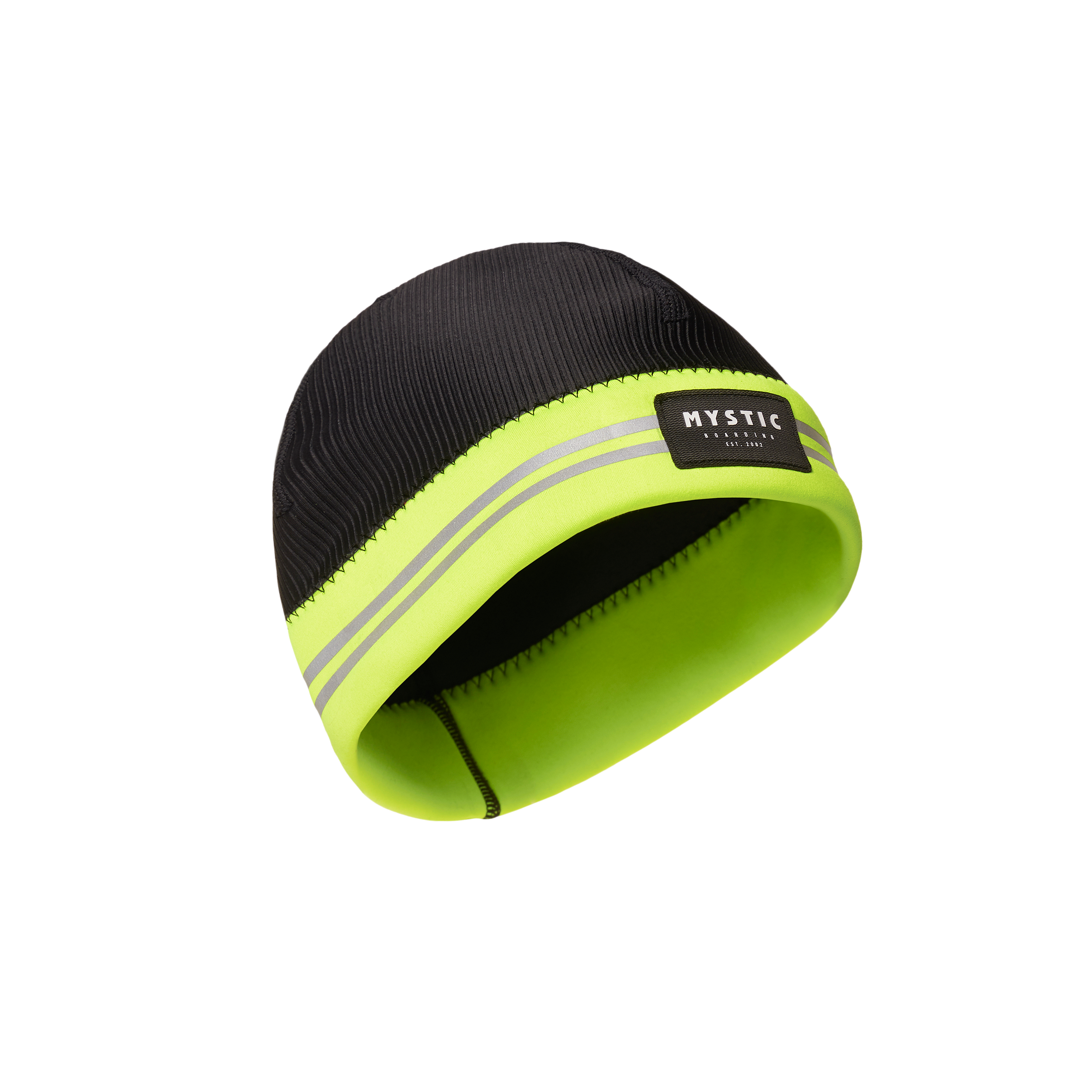 Mystic Beanie Neoprene Reflective 2mm | Flash Yellow