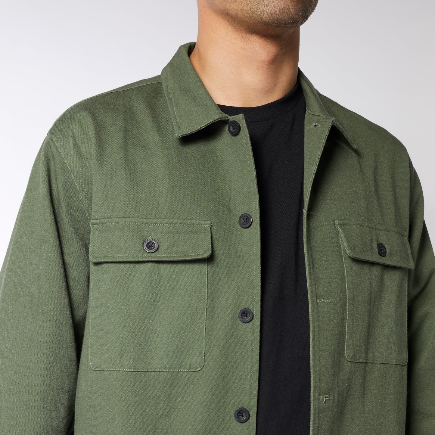 Mystic The Overshirt Jacket | Dark Olive