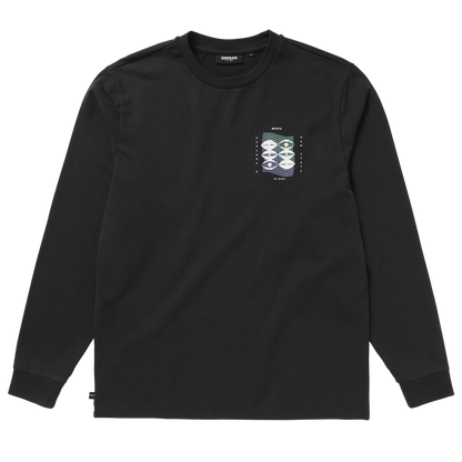 T-shirt L/S Mystic Tresspass 2023 | Noir 