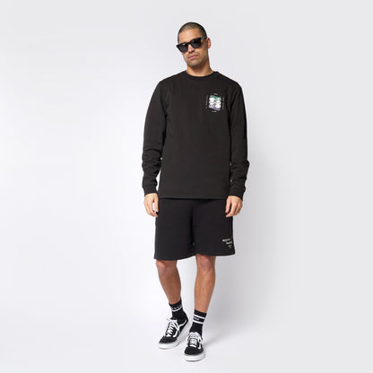 T-shirt L/S Mystic Tresspass 2023 | Noir 