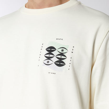 T-shirt L/S Mystic Tresspass 2023 | Blanc cassé 