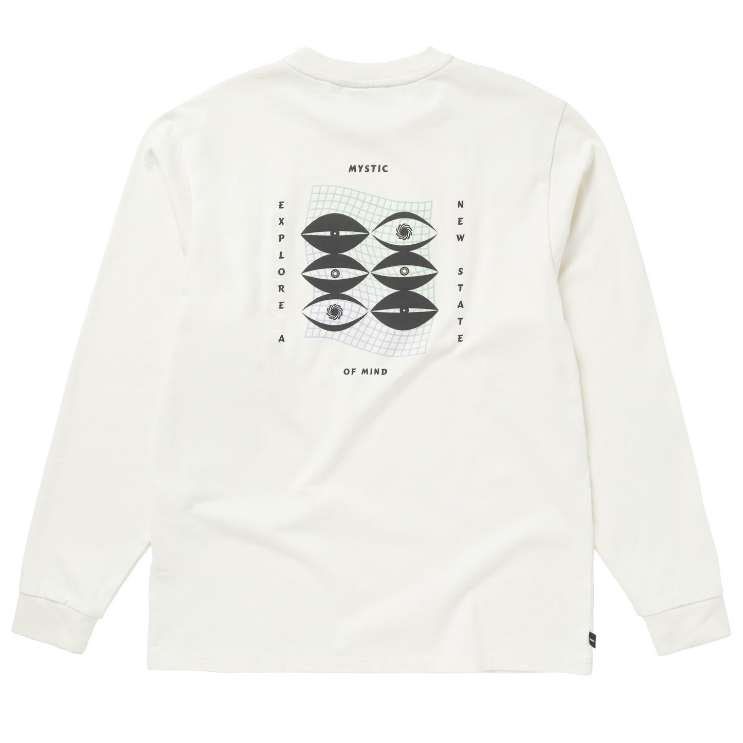 T-shirt L/S Mystic Tresspass 2023 | Blanc cassé 