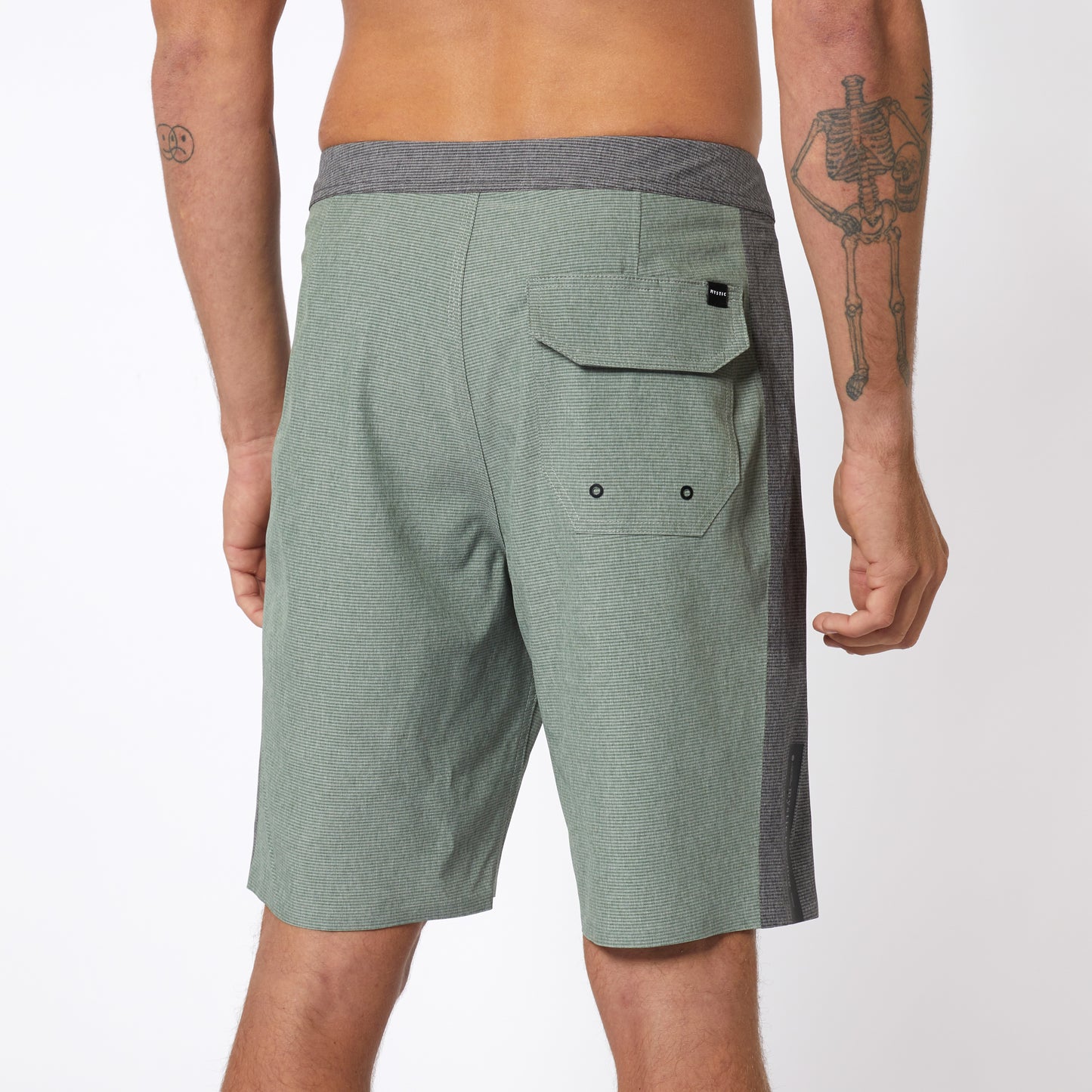 Boardshort haute performance Mystic Empire 2023 | Olive foncée 