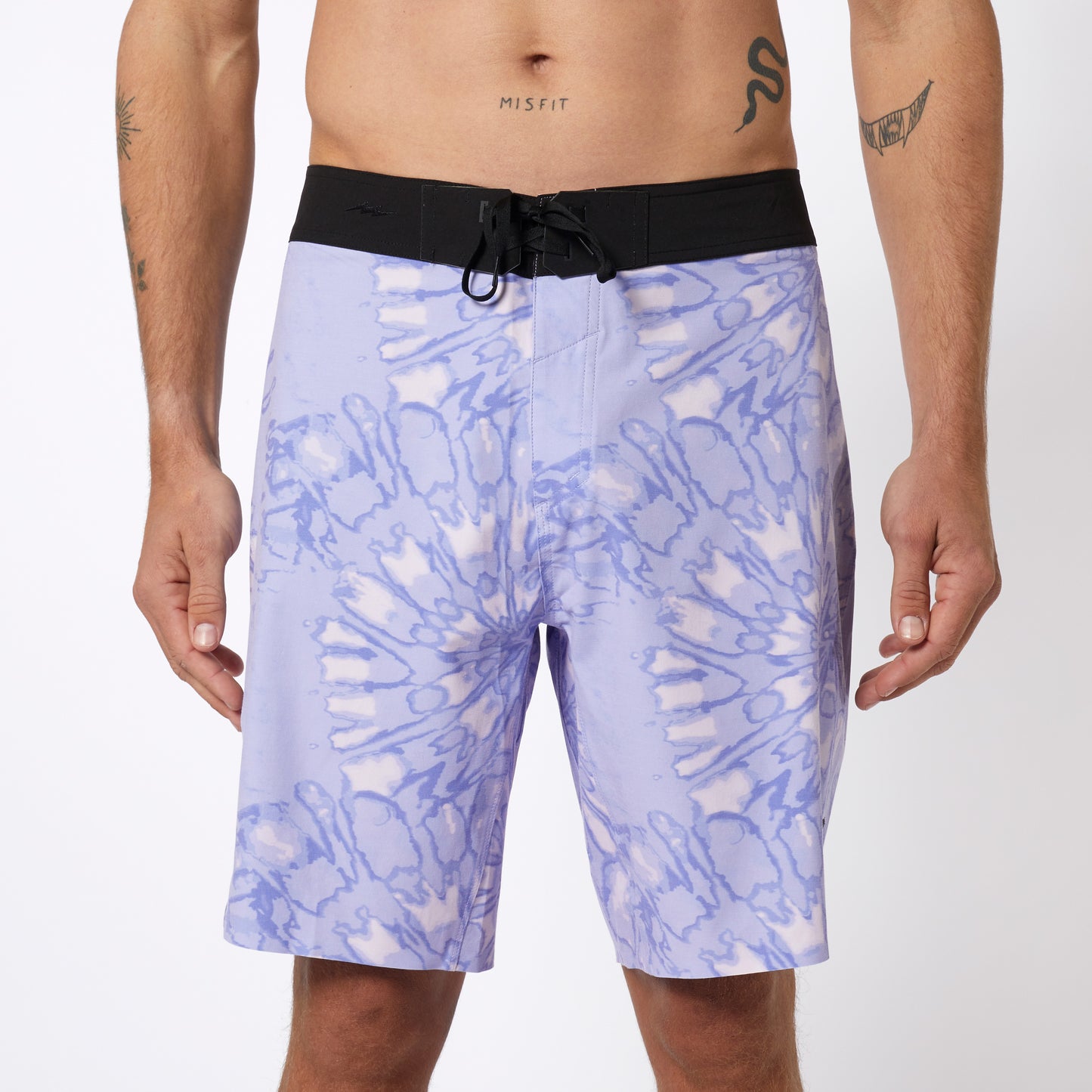 2023 Boardshort Mystic Tie Dye Performance 2023 | Lilas pastel 