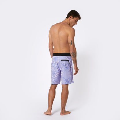 2023 Boardshort Mystic Tie Dye Performance 2023 | Lilas pastel 