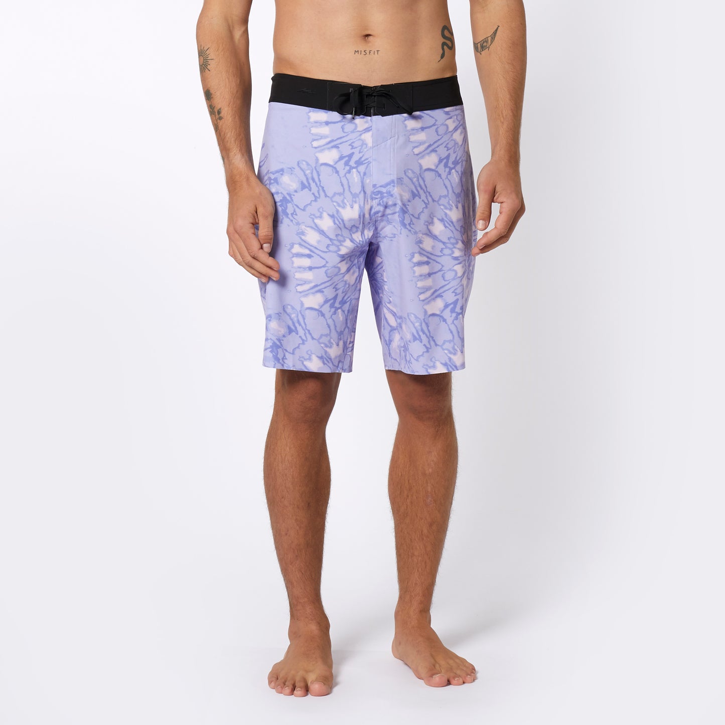 2023 Boardshort Mystic Tie Dye Performance 2023 | Lilas pastel 